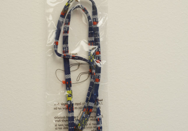 CORDON TISSU MOTIF BLEU/BLANC/ROUGE