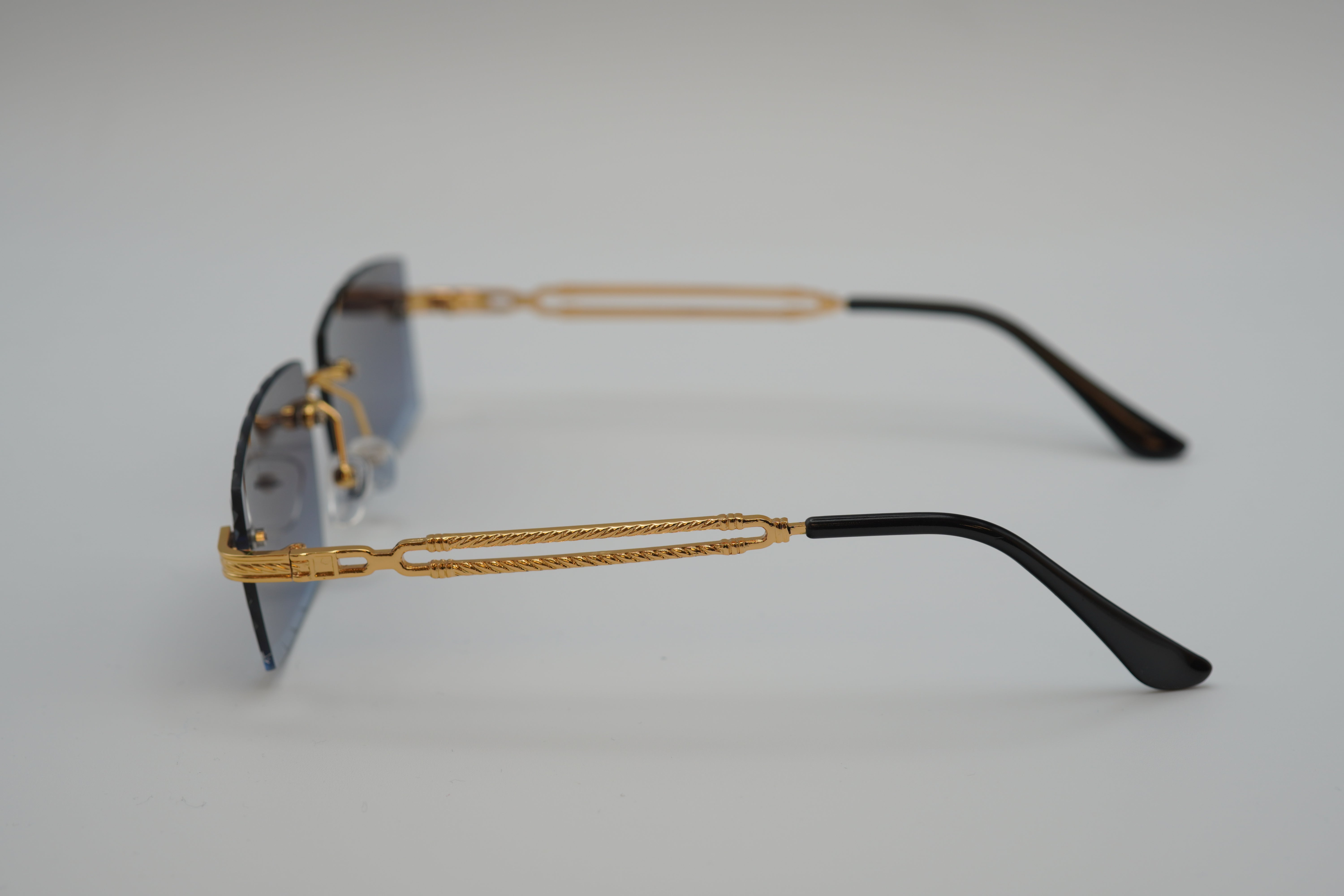 CV5036 DORE VERRES BLEUS