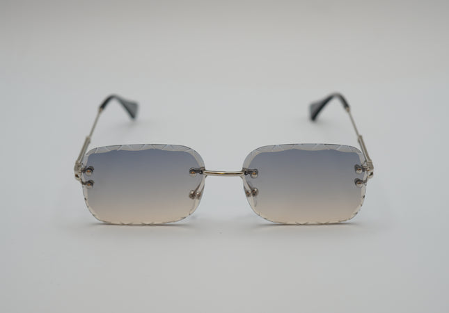 CV5106 ARGENTE DEGRADE BLEU/JAUNE