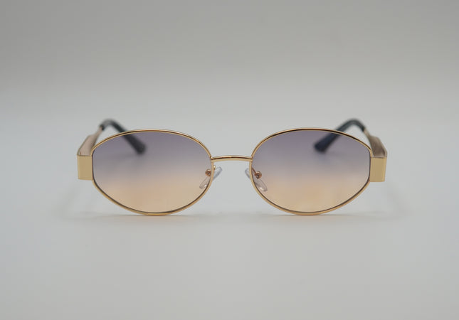 CV5107 VERRE VIOLET/JAUNE